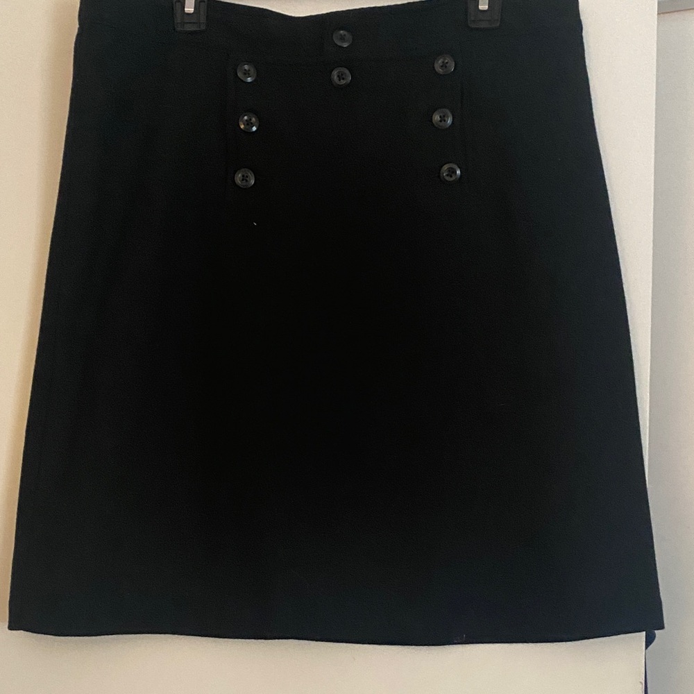 Beautiful black wool skirt